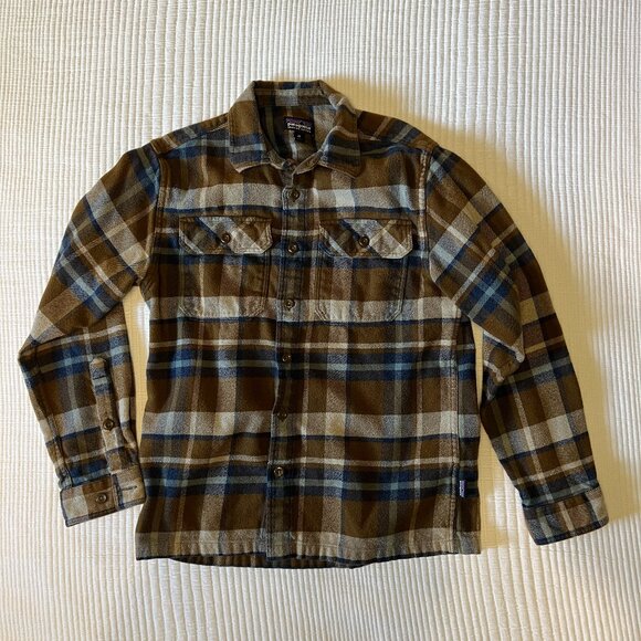 Patagonia Men's Fjord Flannel Shirt - Picture 1 of 10